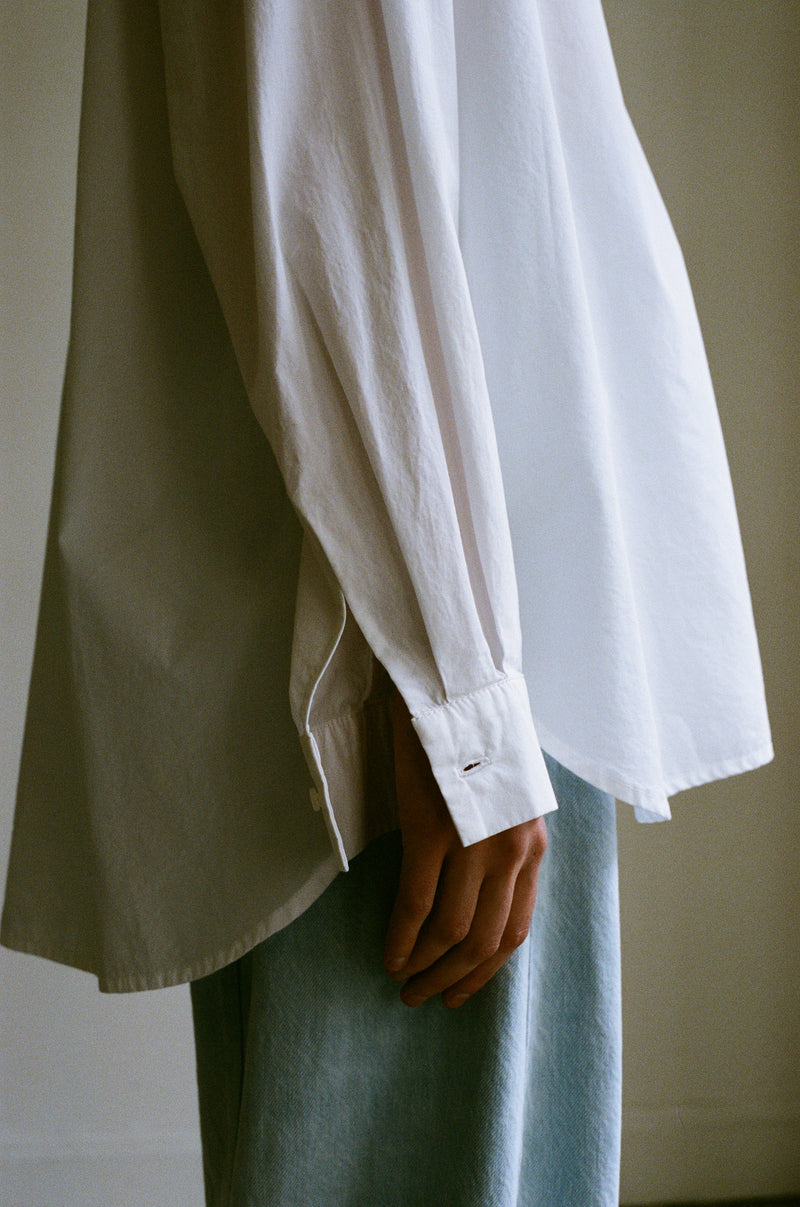 STUDIO SHIRT COTTON - SALT