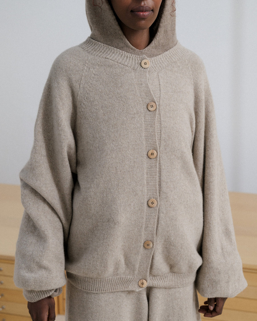 SOAR CARDIGAN - STOPPA BROWN