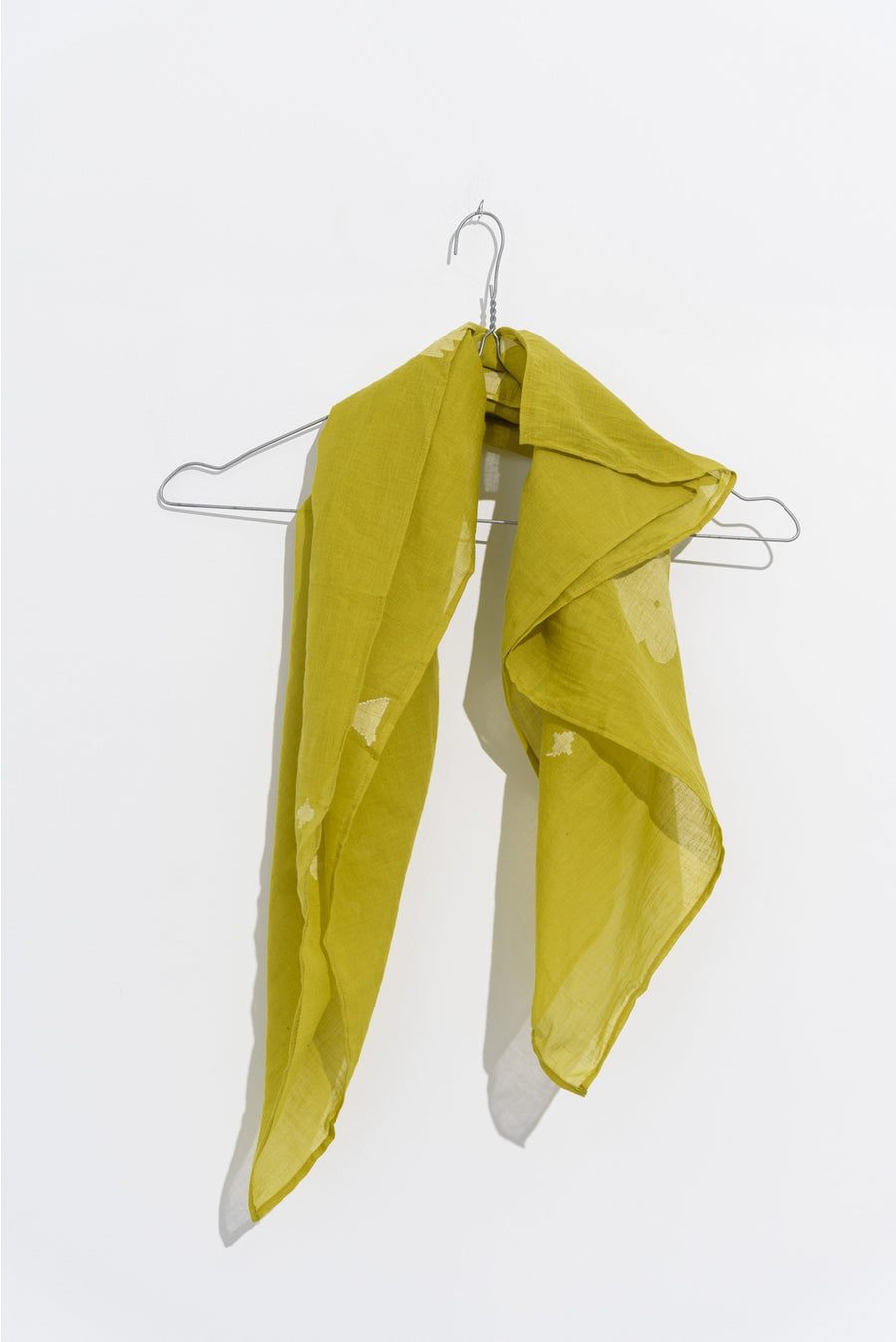 WOVEN COTTON BANDANA - LIME