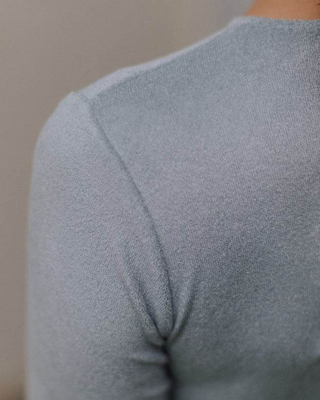 OMO LONGSLEEVE TEE - TOOM GREY