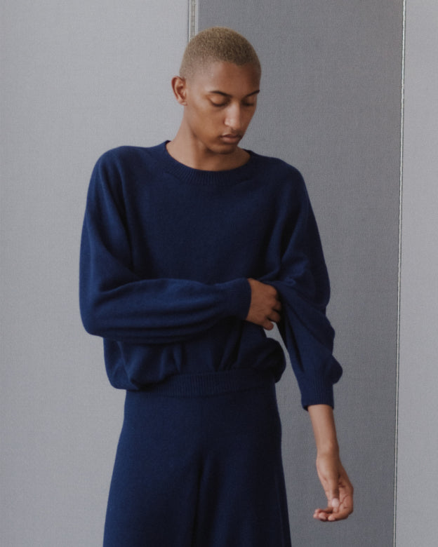 SOAR PULLOVER - FORTUNALE BLUE