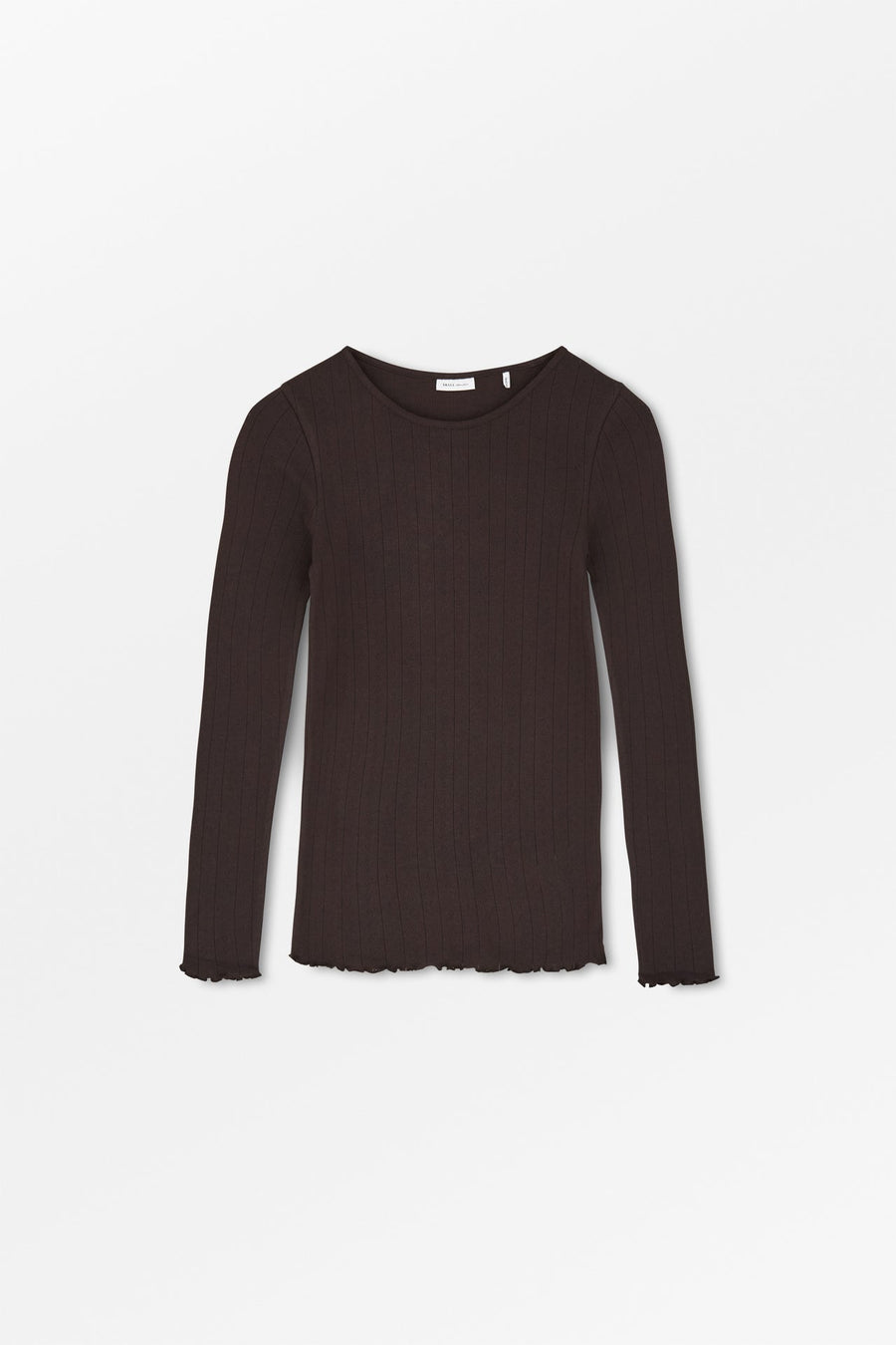 EDIE BLOUSE - DARK BROWN