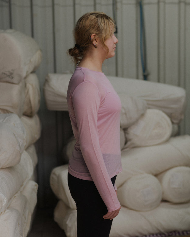 LONGSLEEVE TEE - DORO PINK