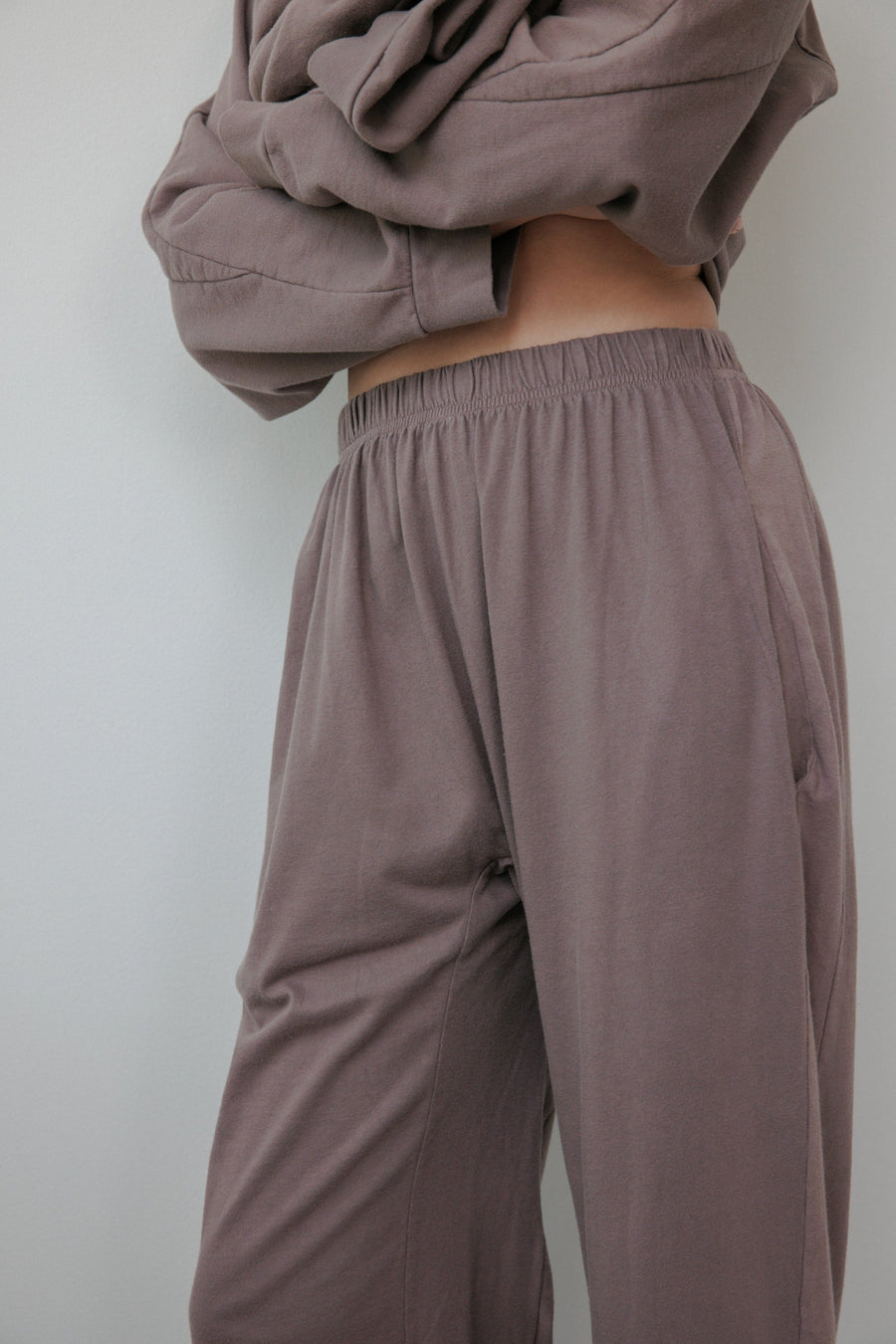 EASY PANT - MUSHROOM
