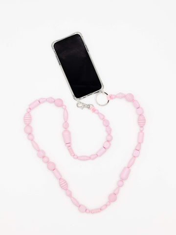 HANDYKETTE PHONE NECKLACE - BUNTER MIX - PASTEL ROSE