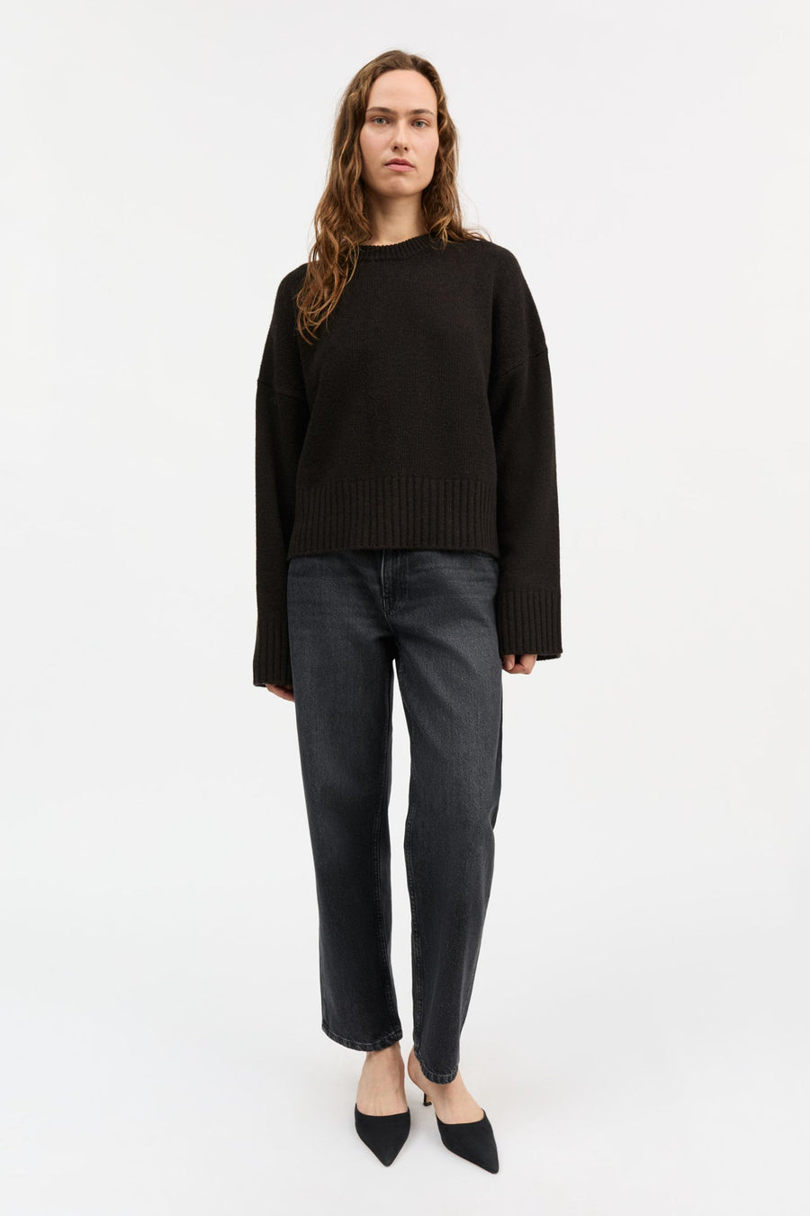 CAMPA JUMPER - DEEP BROWN