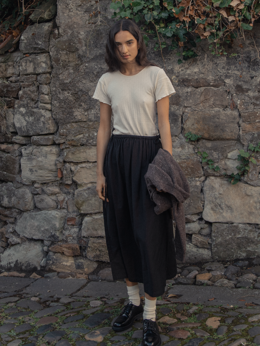 FRANCES SKIRT - NOIR