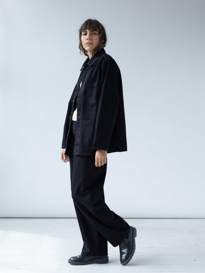 CHORE COAT - ONYX RINSE