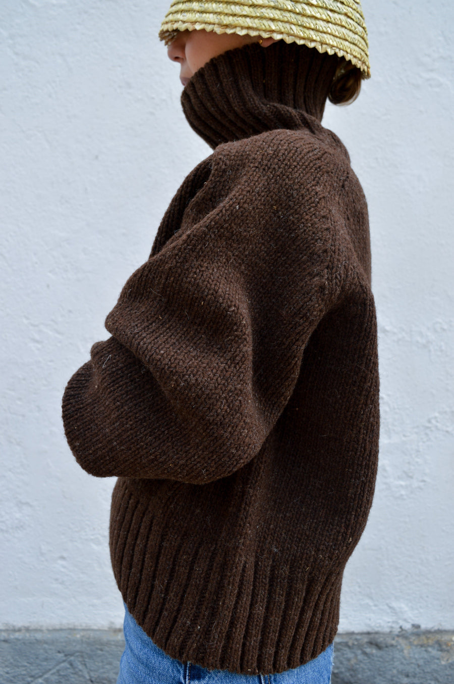 RINGO SWEATER - NATURAL BROWN