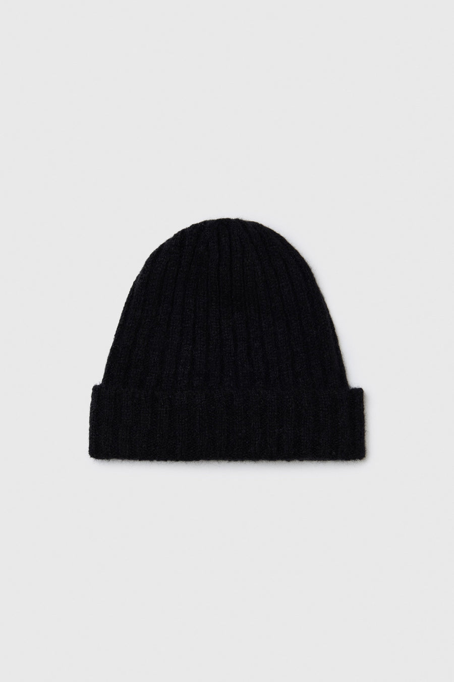 BABY ALPACA BEANIE - BLACK