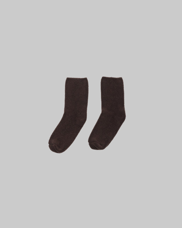 BUCKLE OVERANKLE SOCK - ORTA BROWN
