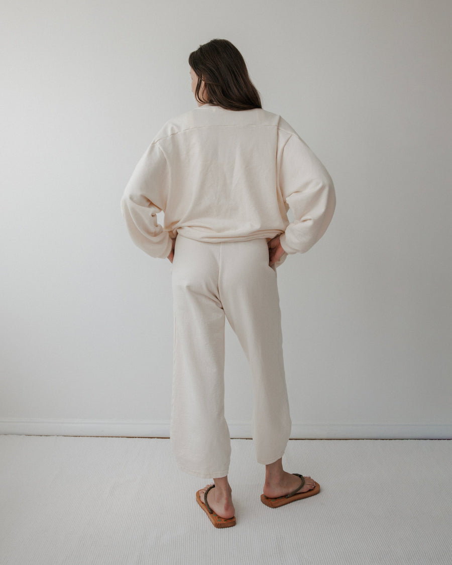 SUMMER SWEAT PANT - NATURAL
