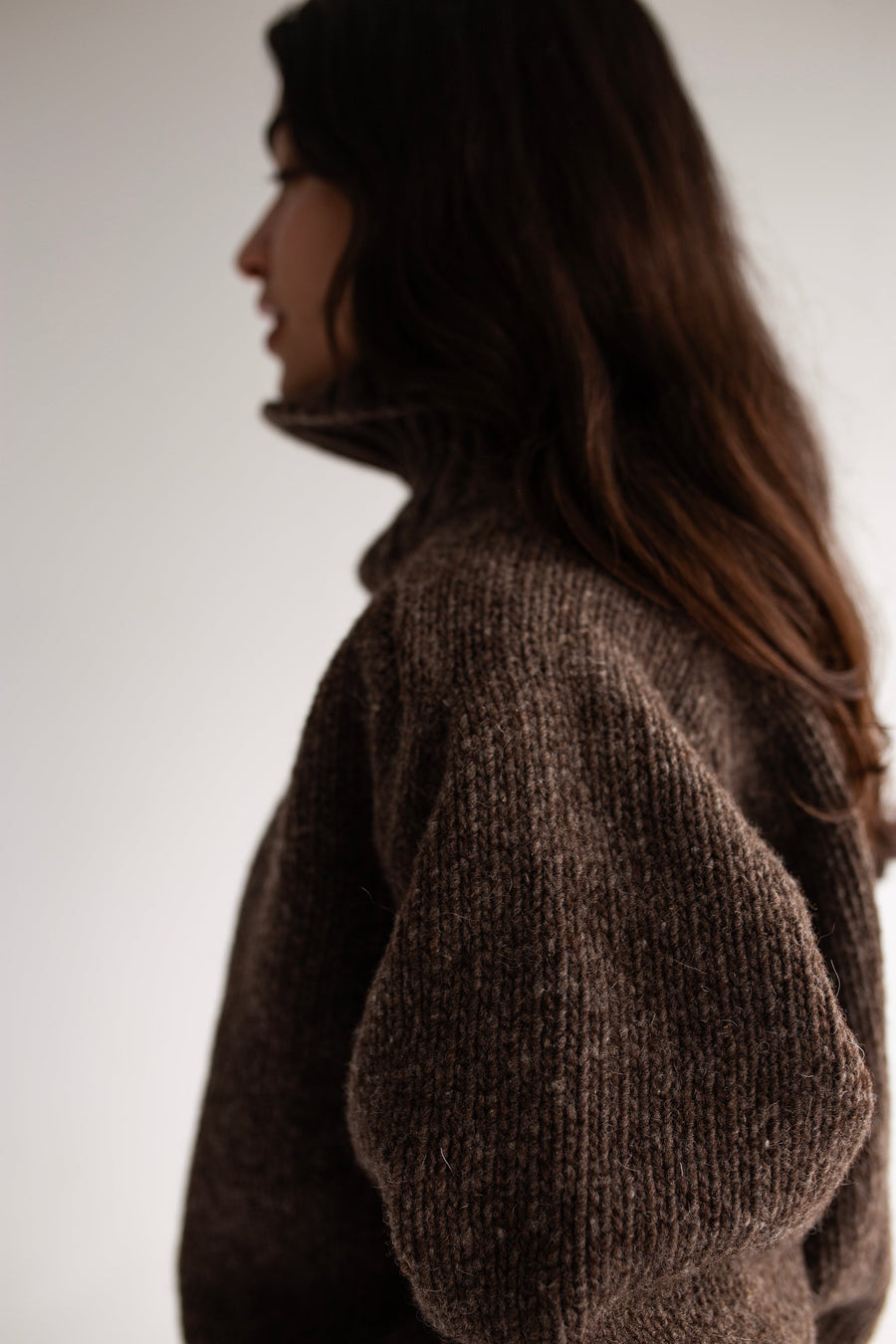 RINGO SWEATER - BROWN MELANGE