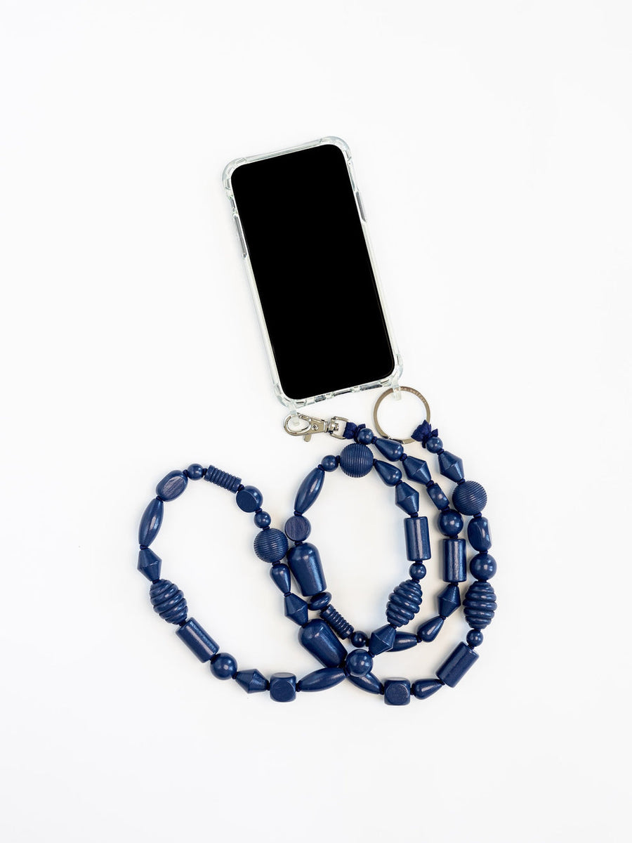 HANDYKETTE PHONE NECKLACE - BUNTER MIX - BLUEBERRY