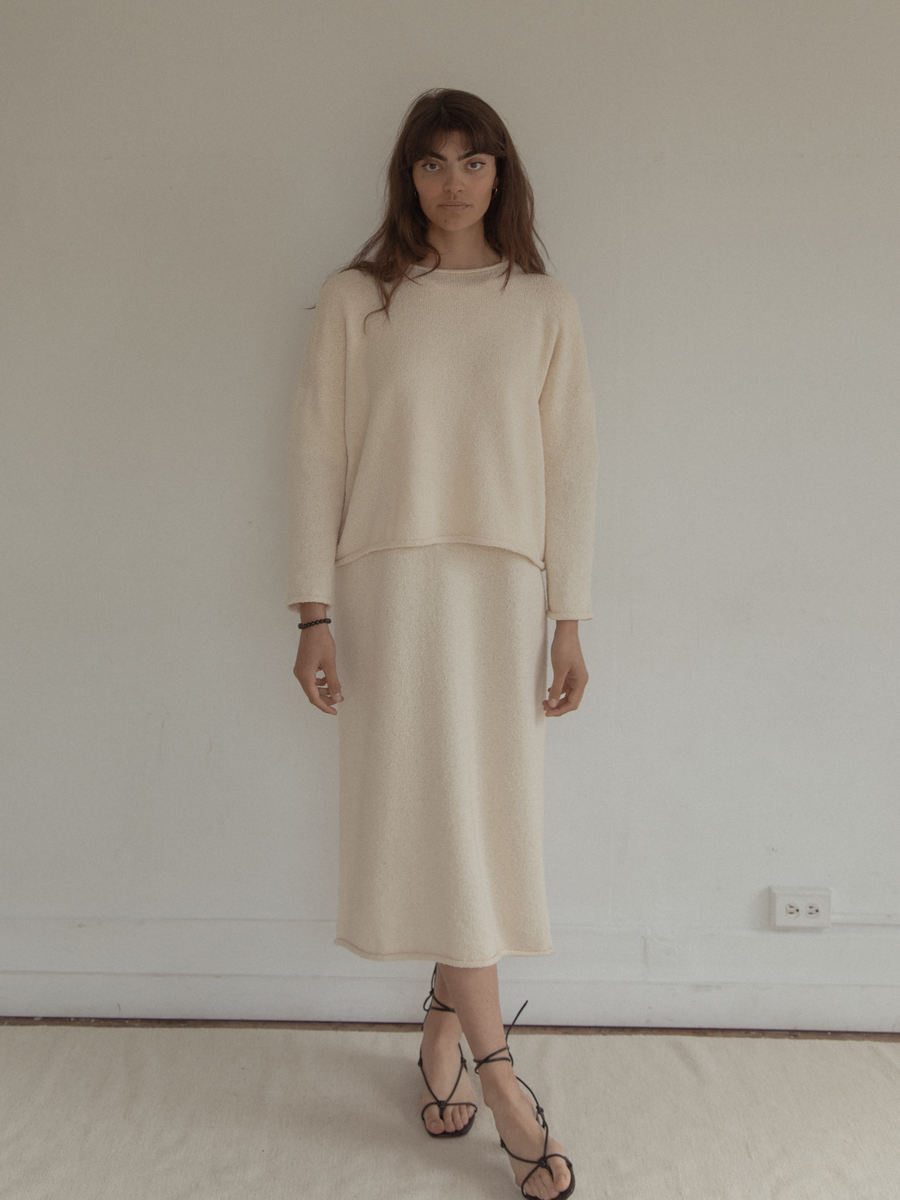 MARIEL PULLOVER - IVORY