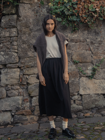 FRANCES SKIRT - NOIR