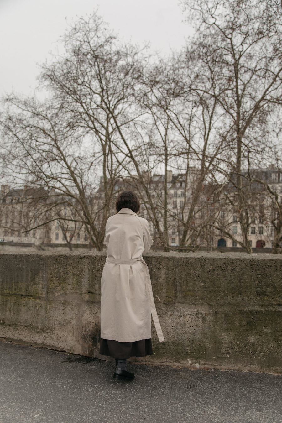 PENELOPE TRENCH - SLATE