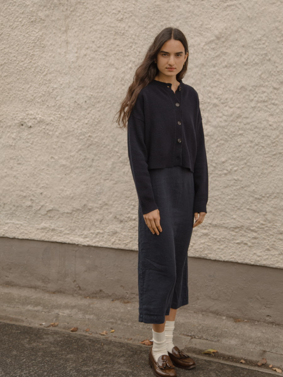 GISELE CARDIGAN - NAVY