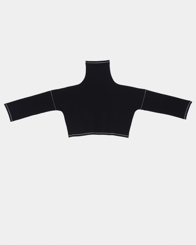 CAMER TURTLENECK - BLACK