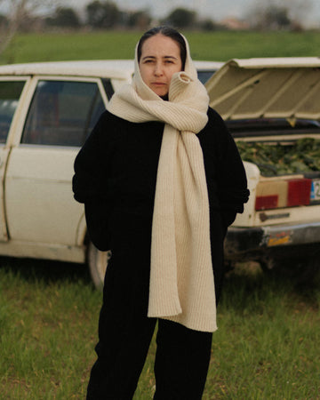 MEA SCARF - CHAUME SAND