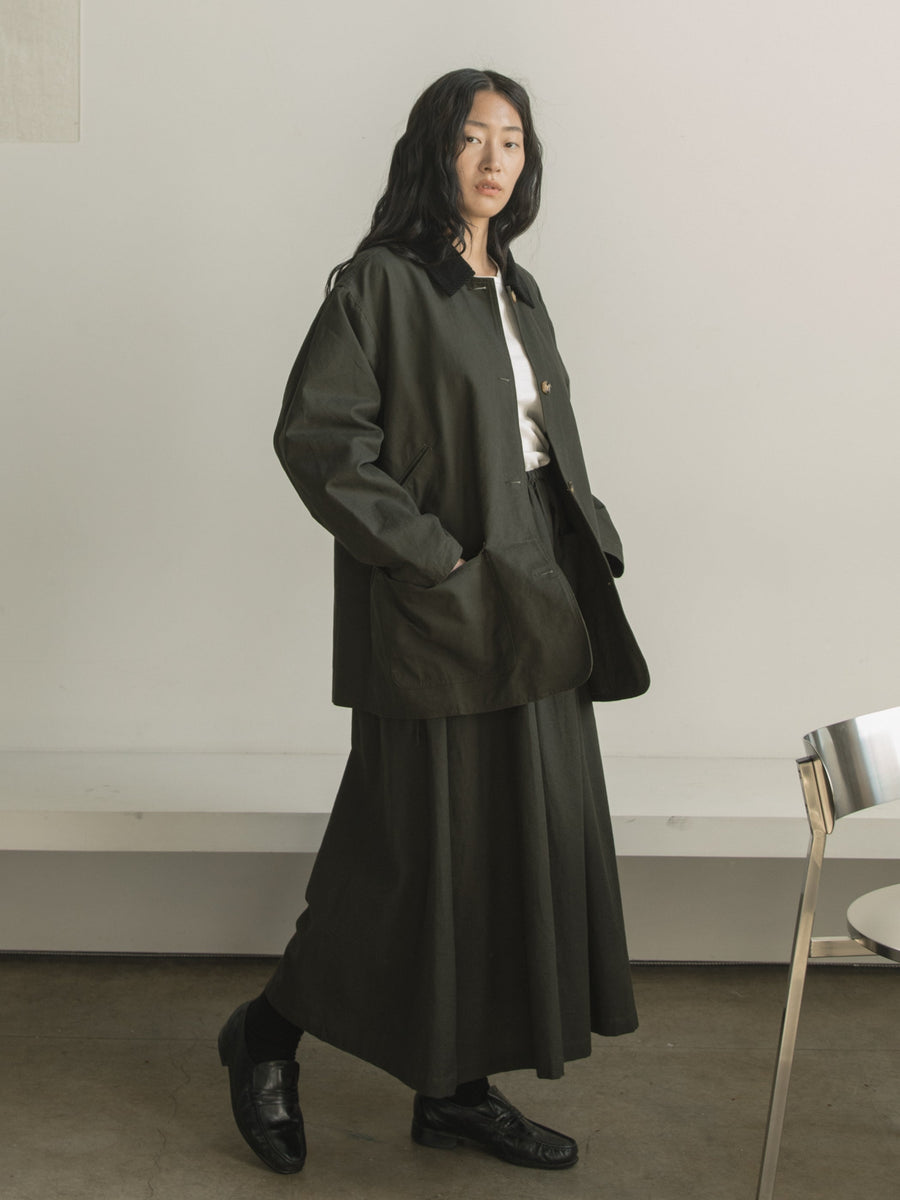 KIT FIELD COAT - BLACK FOREST