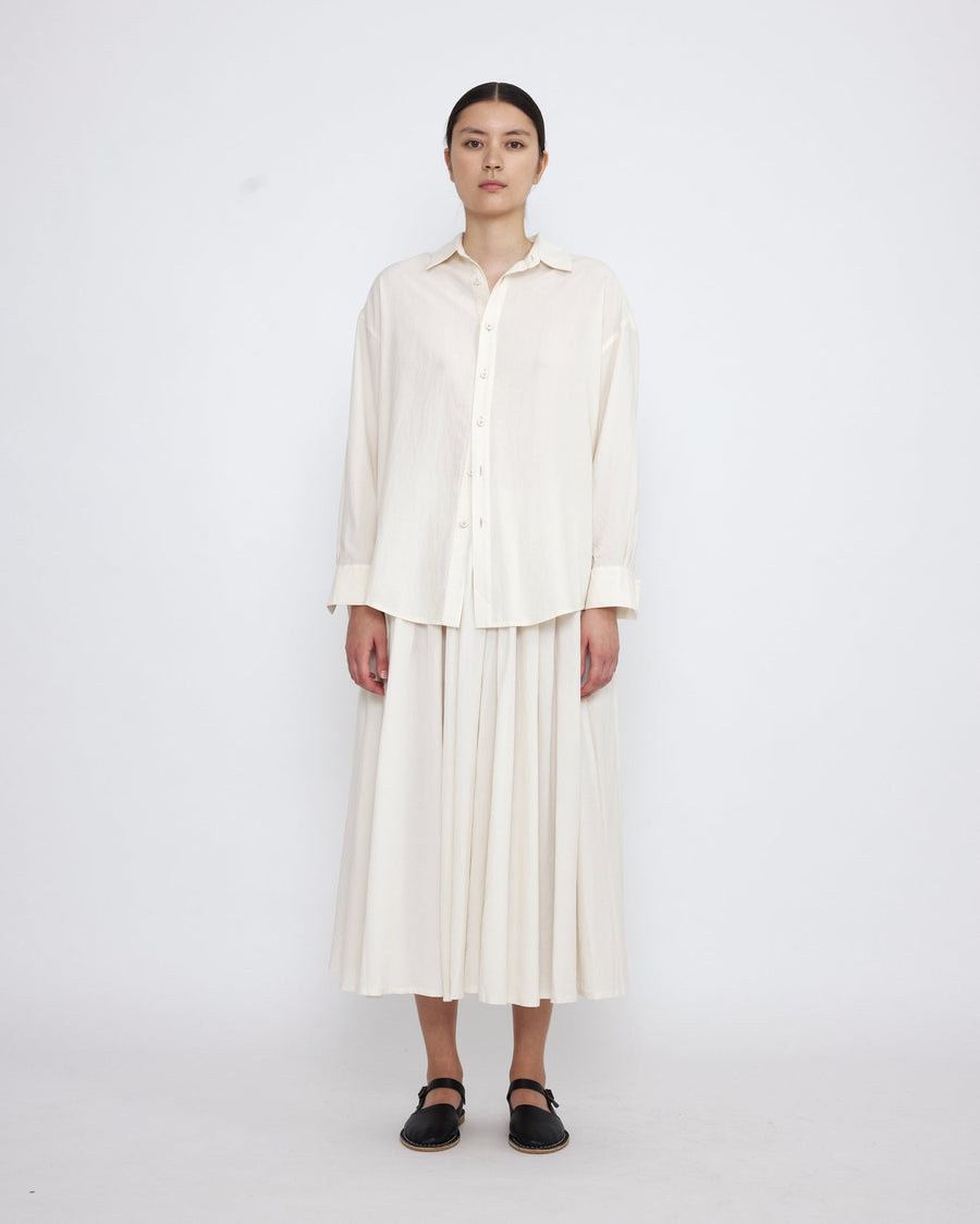 SOFT PRAIRIE SKIRT - ANTIQUE WHITE