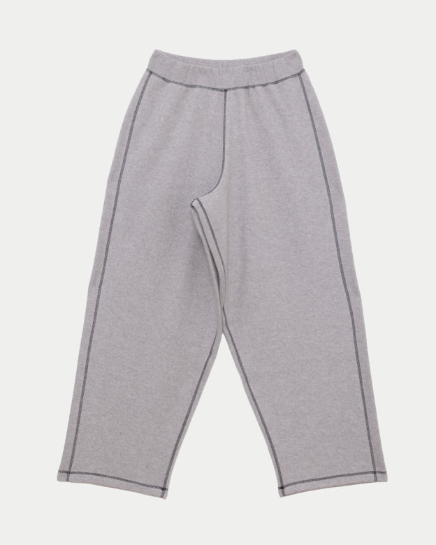 FOLD SWEATPANTS - GREY MELANGE