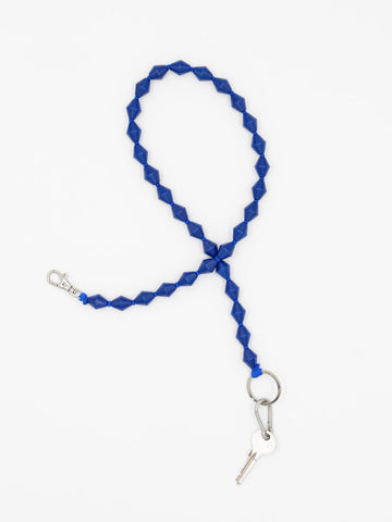 LONG KEYHOLDER - ZICKZACK - BLUE