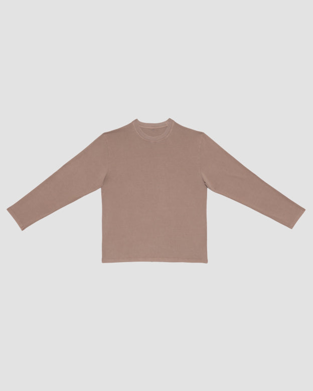 BRIAR LONG SLEEVE SHIRT - GARNET ORANGE