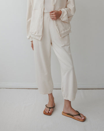 SUMMER SWEAT PANT - NATURAL