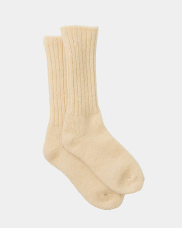 MOHAIR SOCKS - CREAM