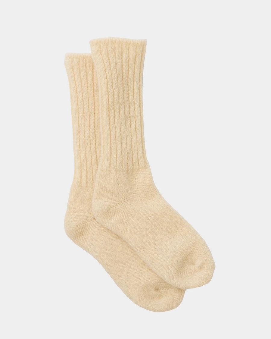 MOHAIR SOCKS - CREAM
