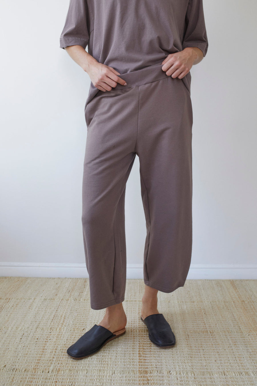 SUMMER SWEAT PANT - MUSHROOM