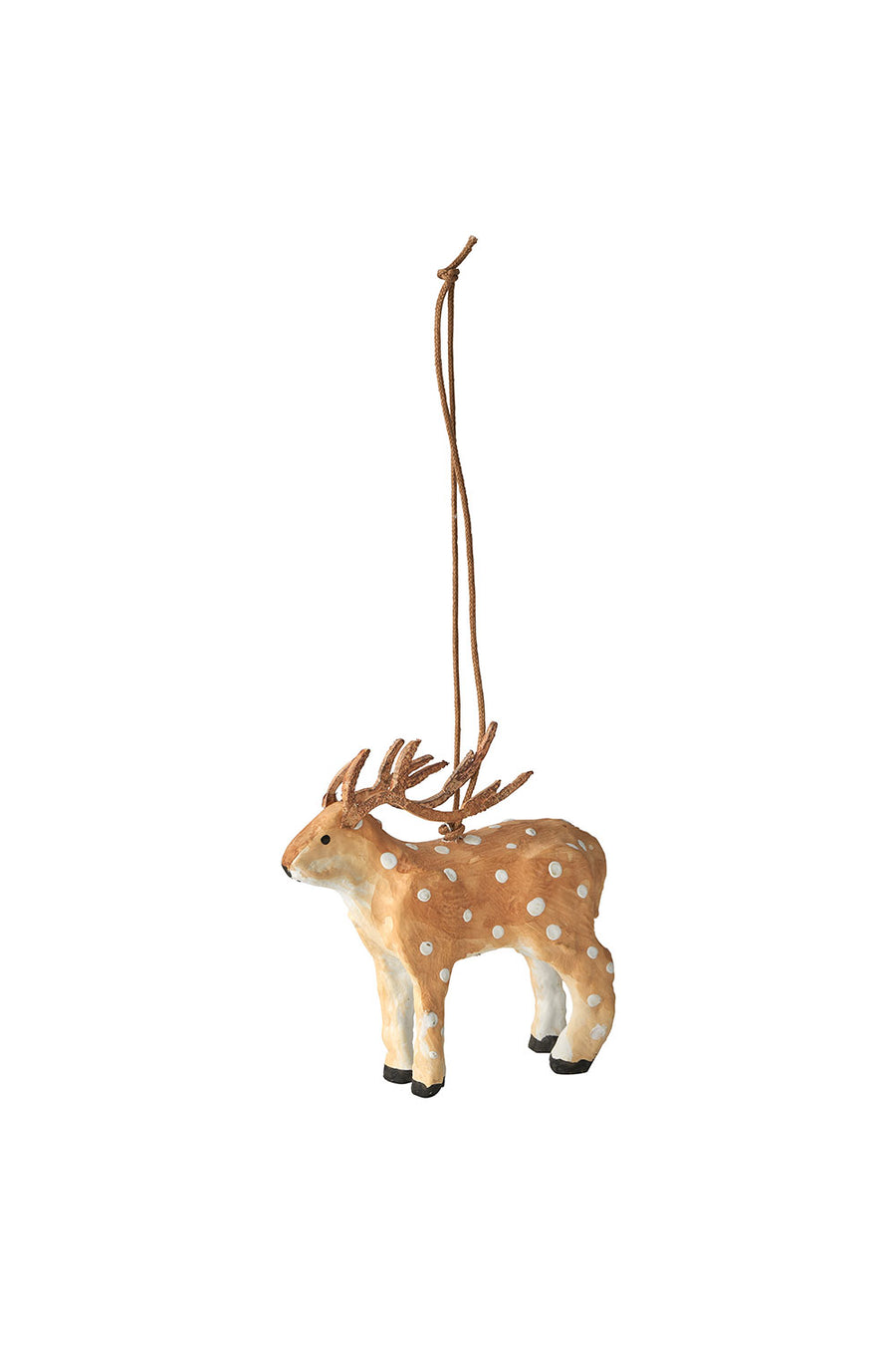 ORNAMENT - PAPER MACHE - REINDEER