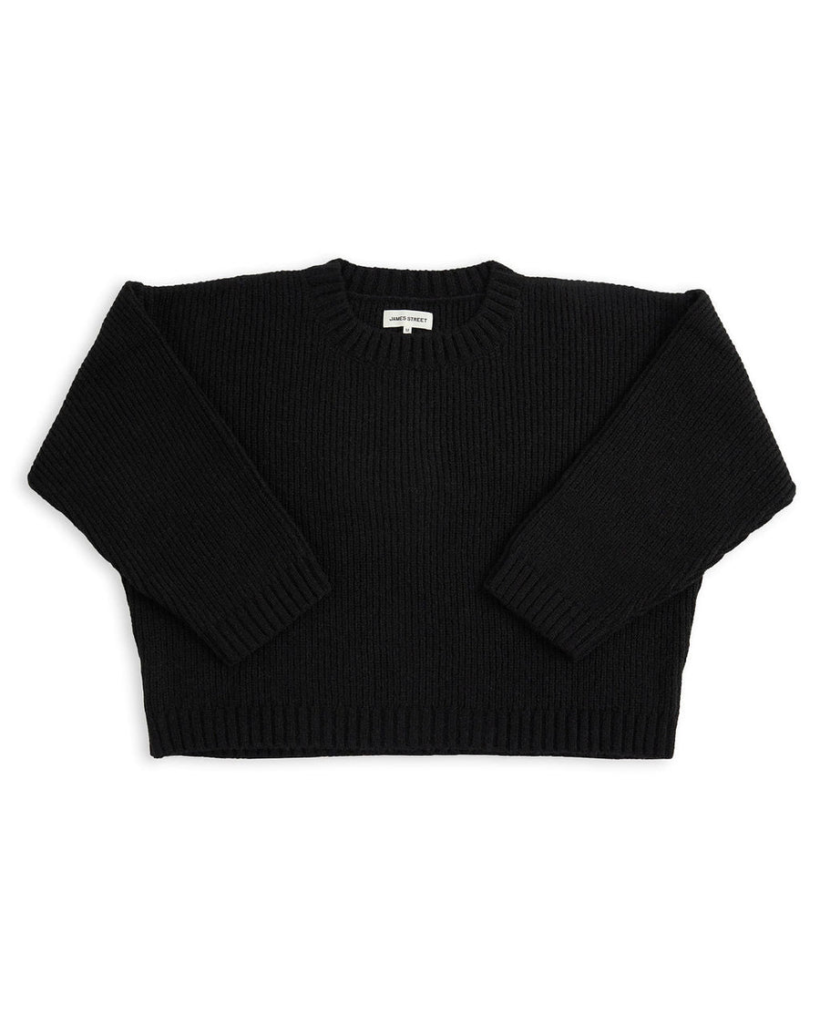 LUXE BLAKE PULLOVER - BLACK