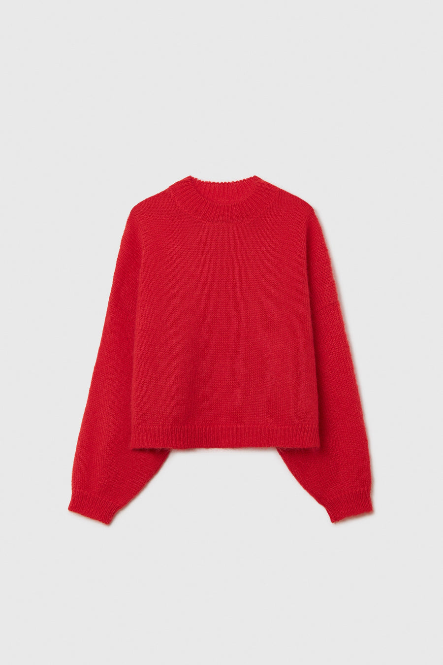 MOHAIR SWEATER - RED