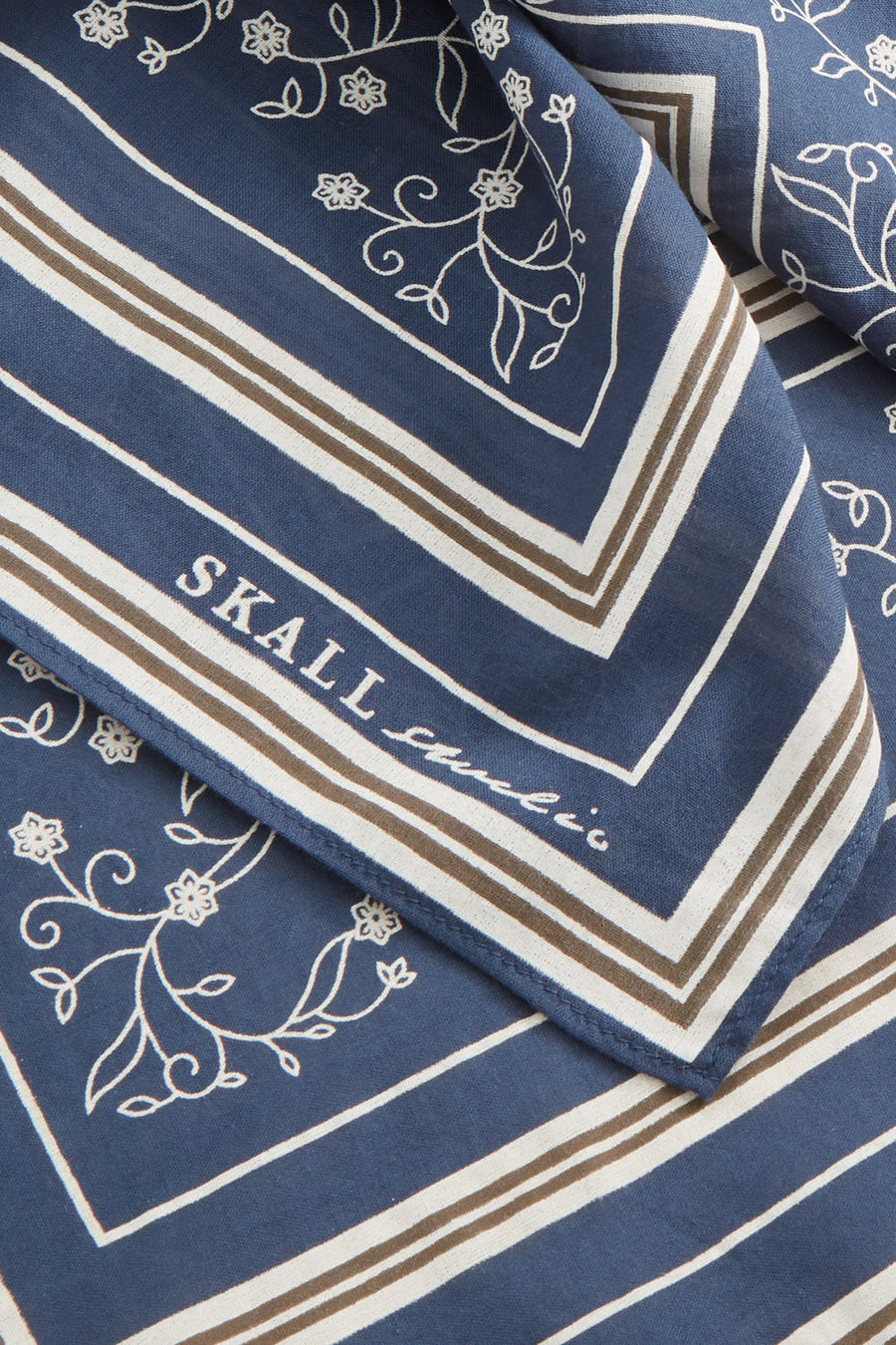 CLASSIC SCARF 50x50 - DARK NAVY