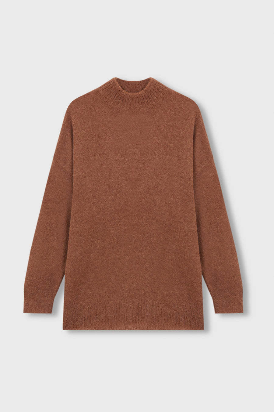 SURI TURTLENECK SWEATER - CAMEL