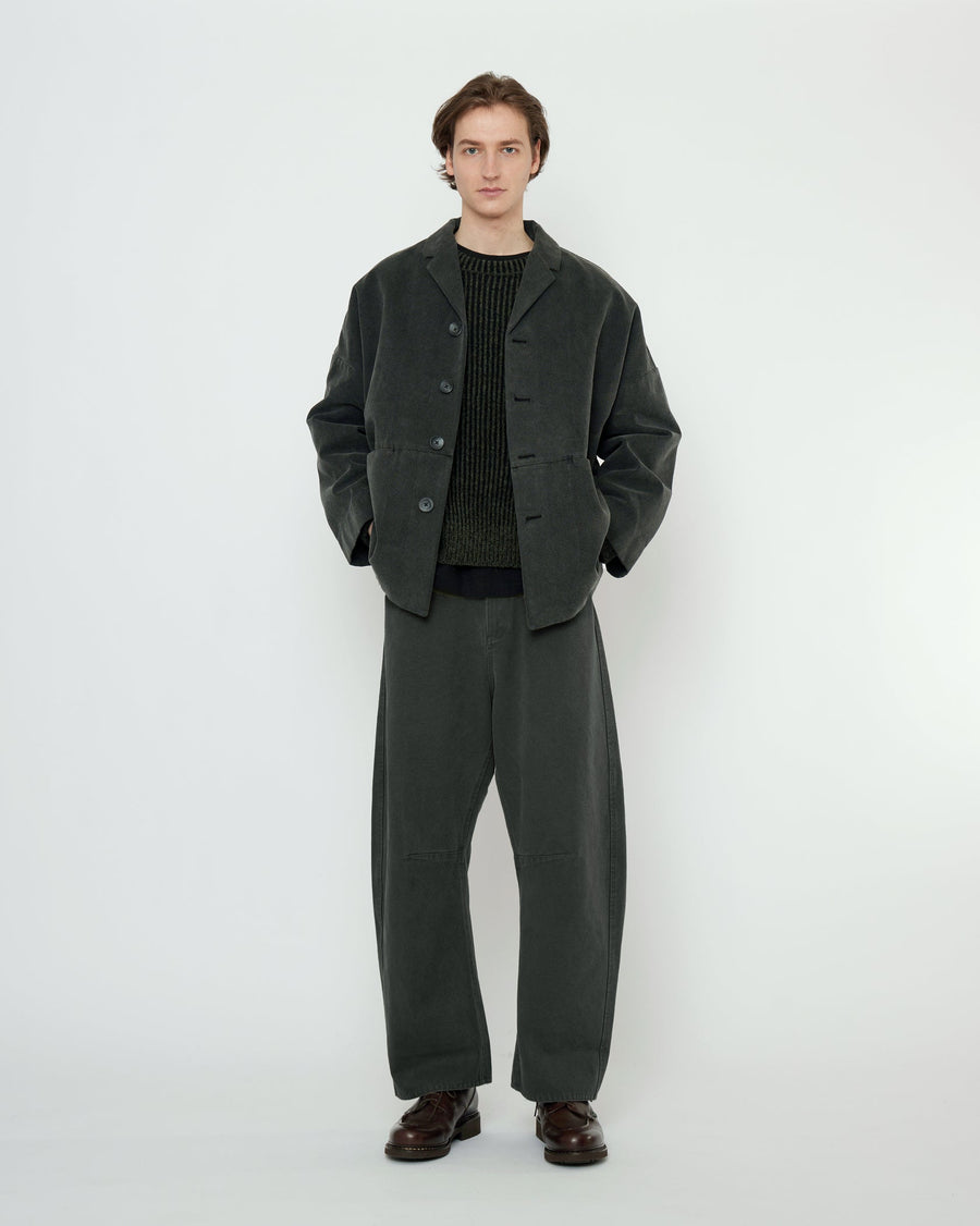 OVERSIZED BLAZER  - WASHED BLACK