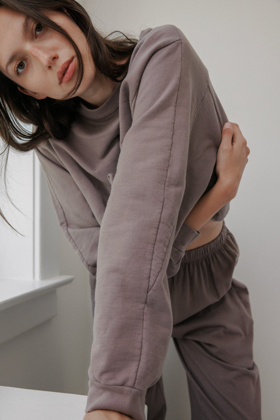 EASY SUMMER SWEATSHIRT - MUSHROOM
