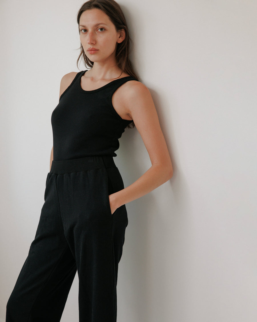 SUMMER SWEAT PANT - BLACK