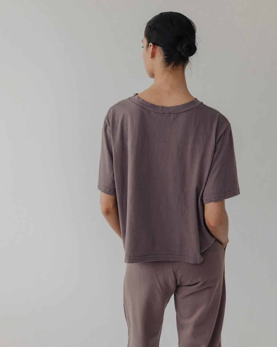 BOXY TEE - MUSHROOM