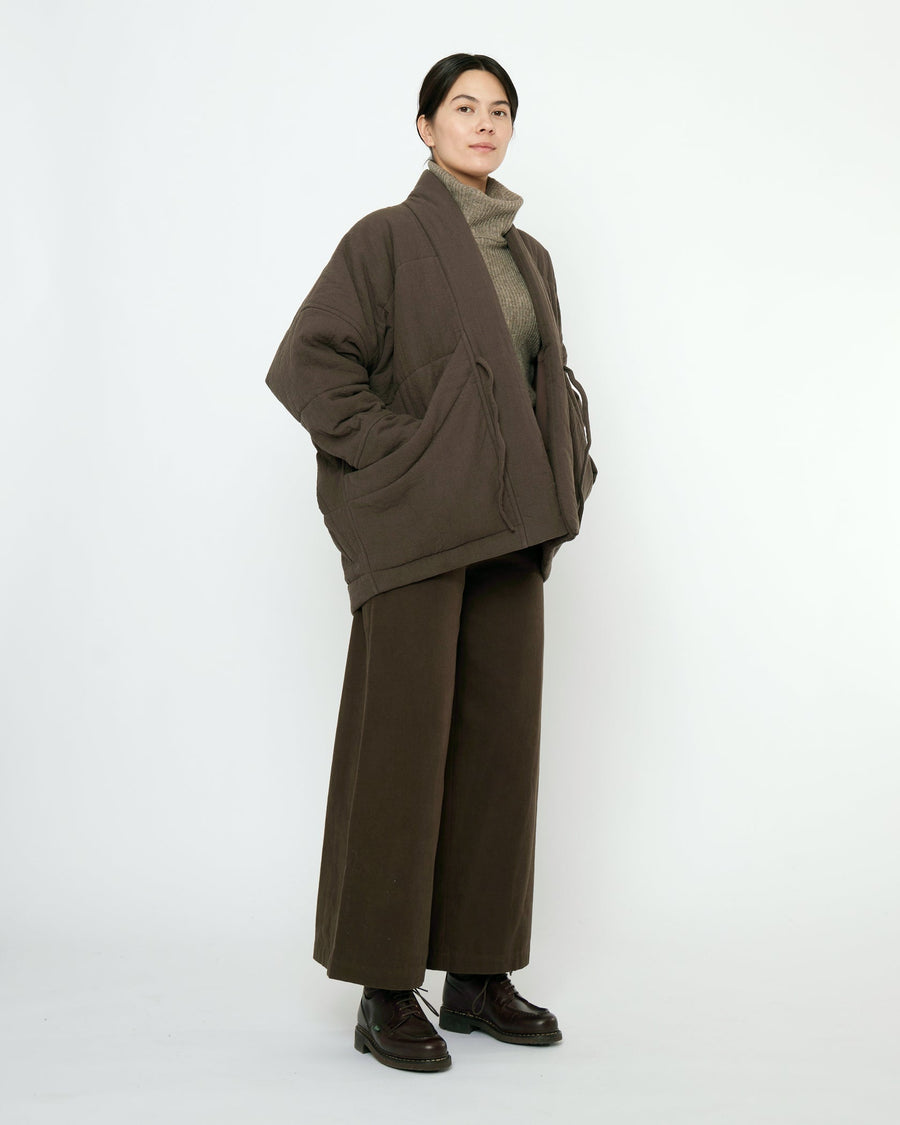 SIGNATURE SUMO JACKET - CHALK BROWN