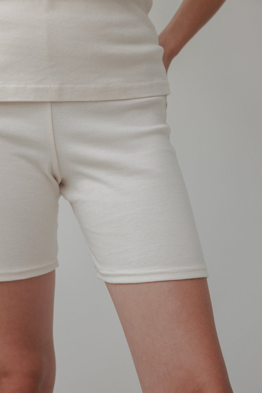 BIKE SHORT - NATURAL