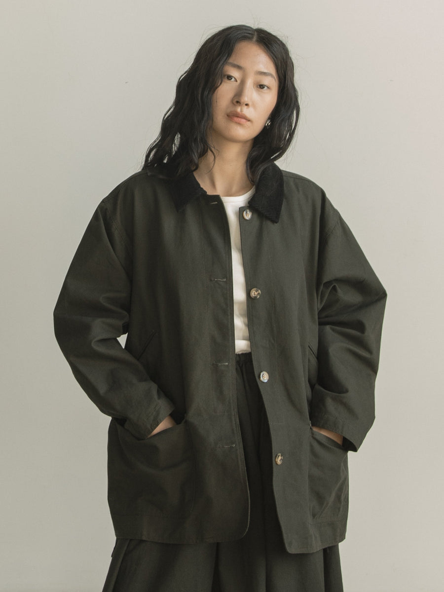 KIT FIELD COAT - BLACK FOREST