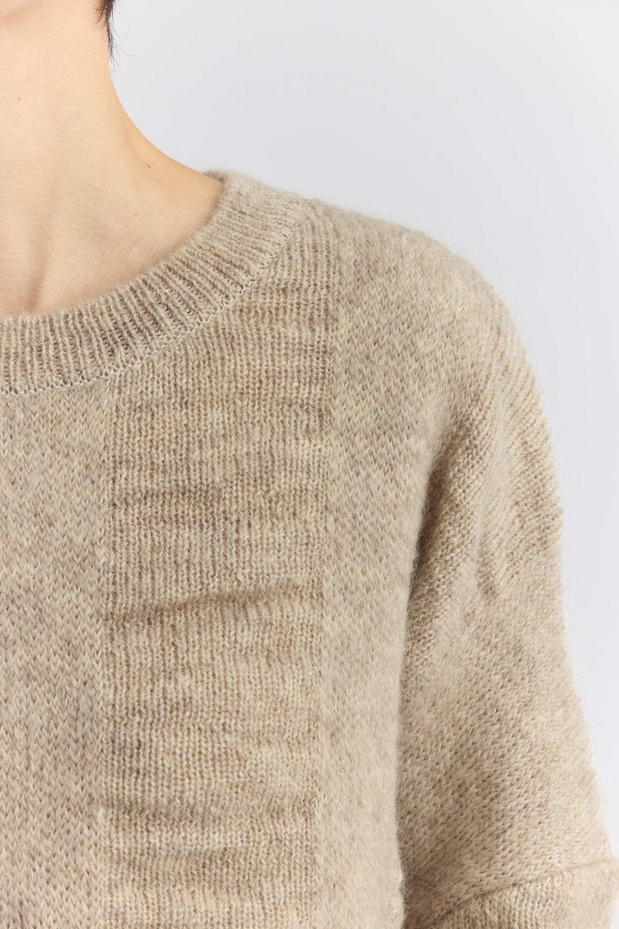 WATERFALL SWEATER - NATURAL