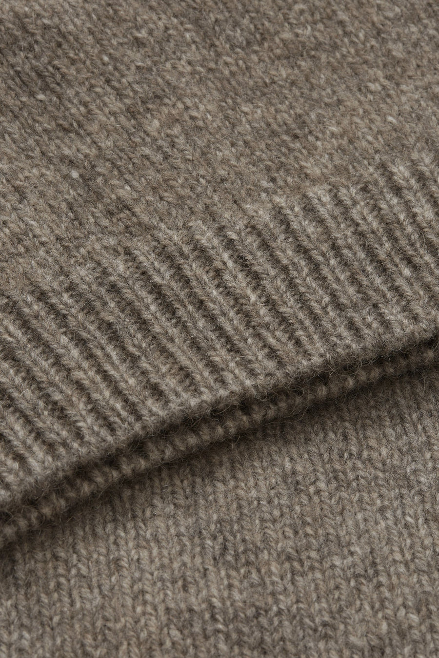 LUCY KNIT SWEATER - LIGHT BROWN