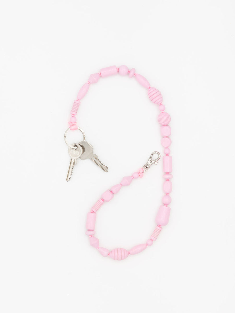 LONG KEYHOLDER - BUNTER MIX - PASTEL ROSE