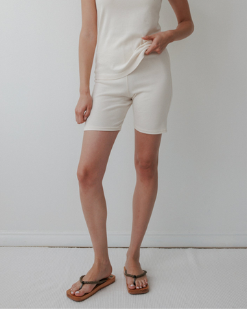 BIKE SHORT - NATURAL