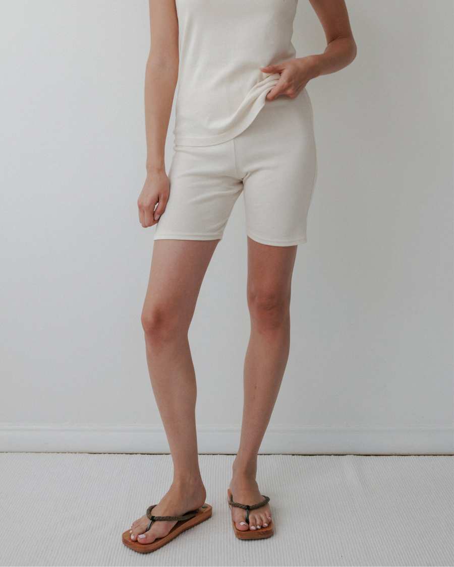 BIKE SHORT - NATURAL